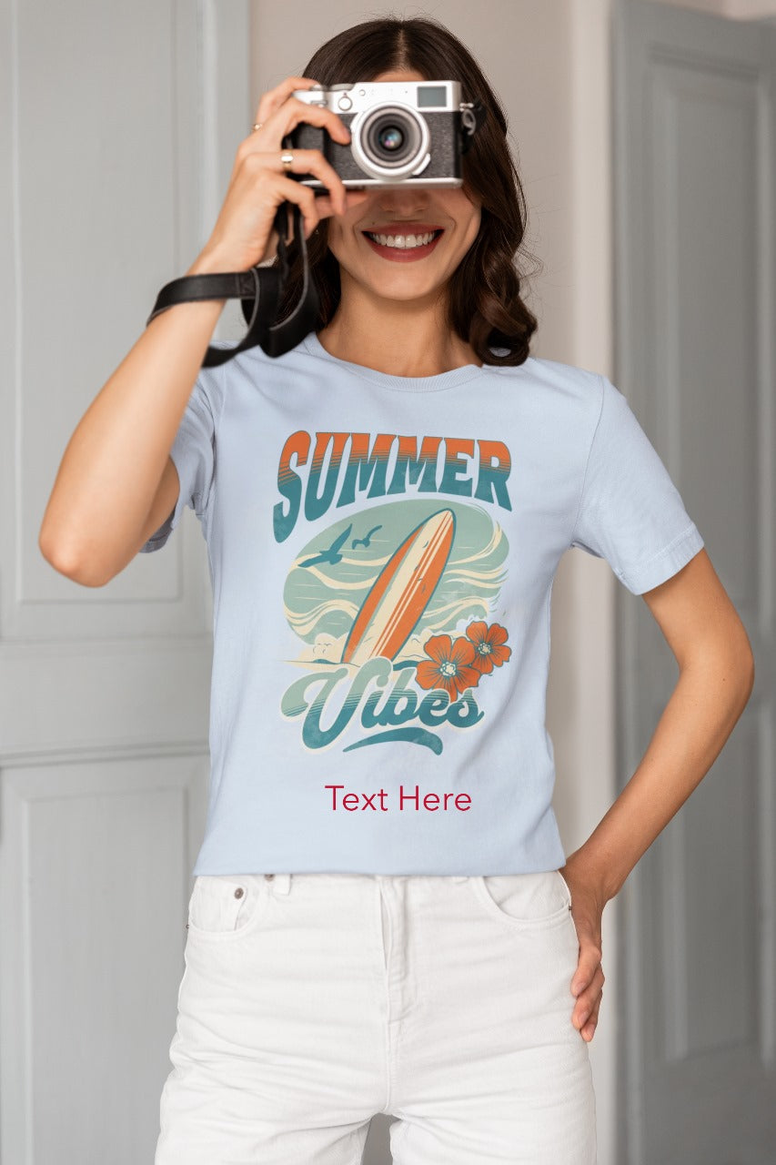 Unisex Softstyle T-Shirt - Personalize With Beach Themes