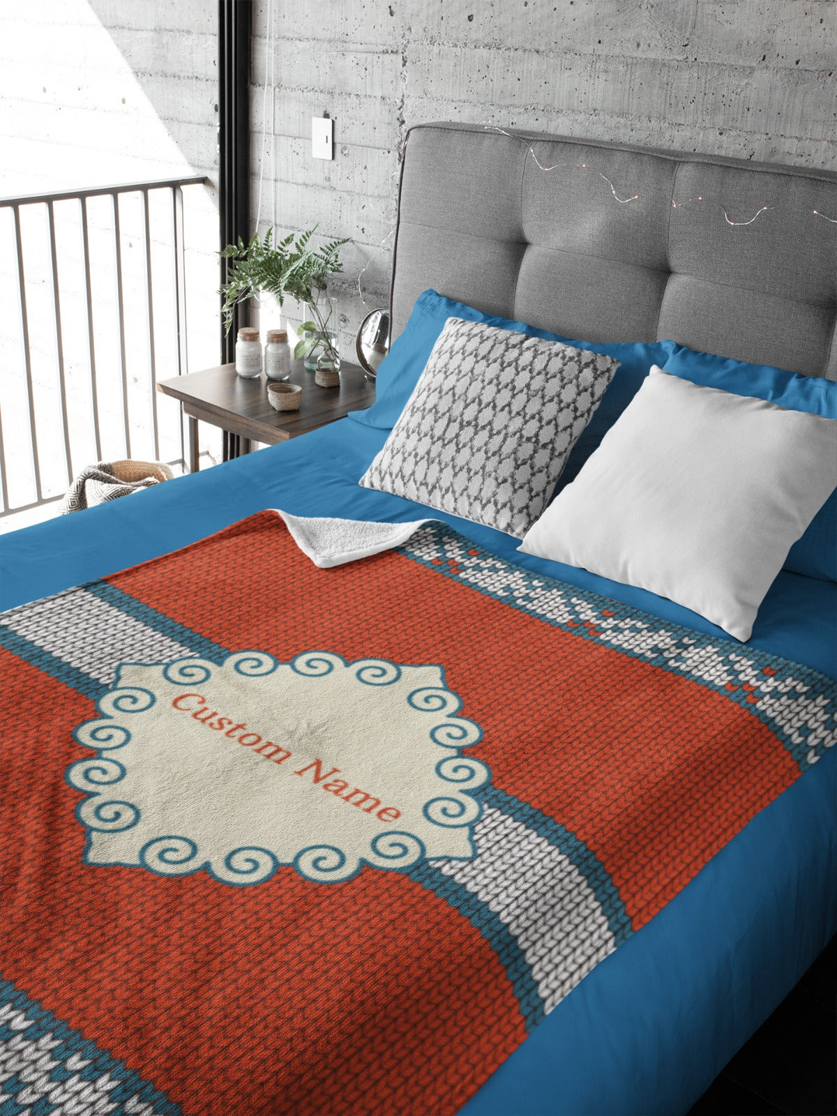 Microfiber Blanket- Personalize With patterns Blanket