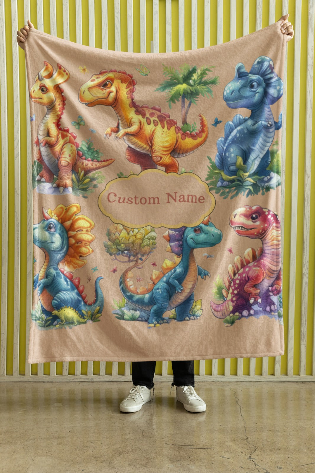 Microfiber Blanket-Dinosaur Collection Blanket