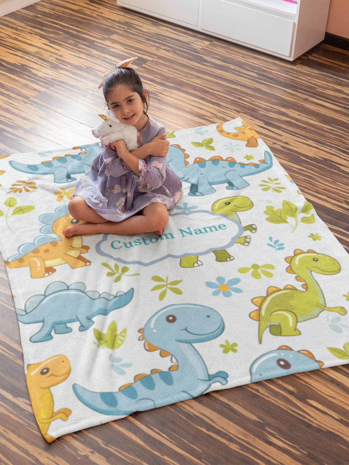 Microfiber Blanket-Dinosaur Collection Blanket