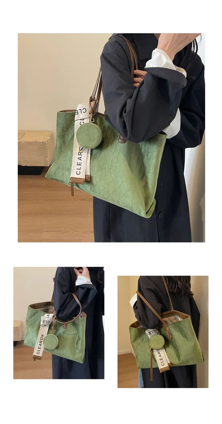 Casual Large Capacity Totes Women's Large Shoulder Bag