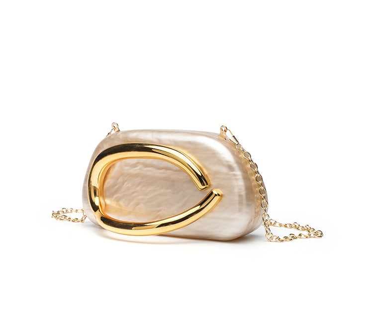 Acrylic Dinner Clutch Shoulder Crossbody Bag