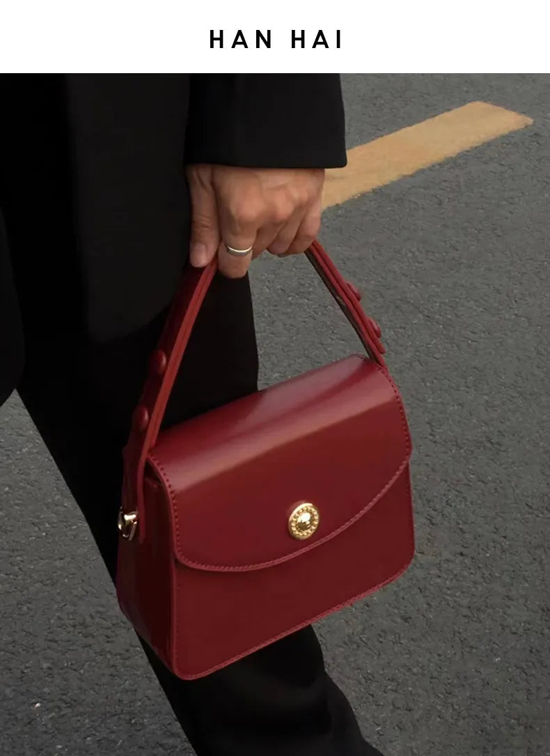 Vintage Style Women's Retro Messenger Handbag