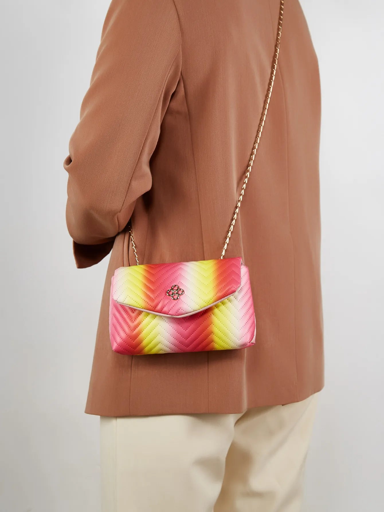 New Contrast Color Polyester Suitable For Portable Travel Lipstick Cosmetics Women's Bag