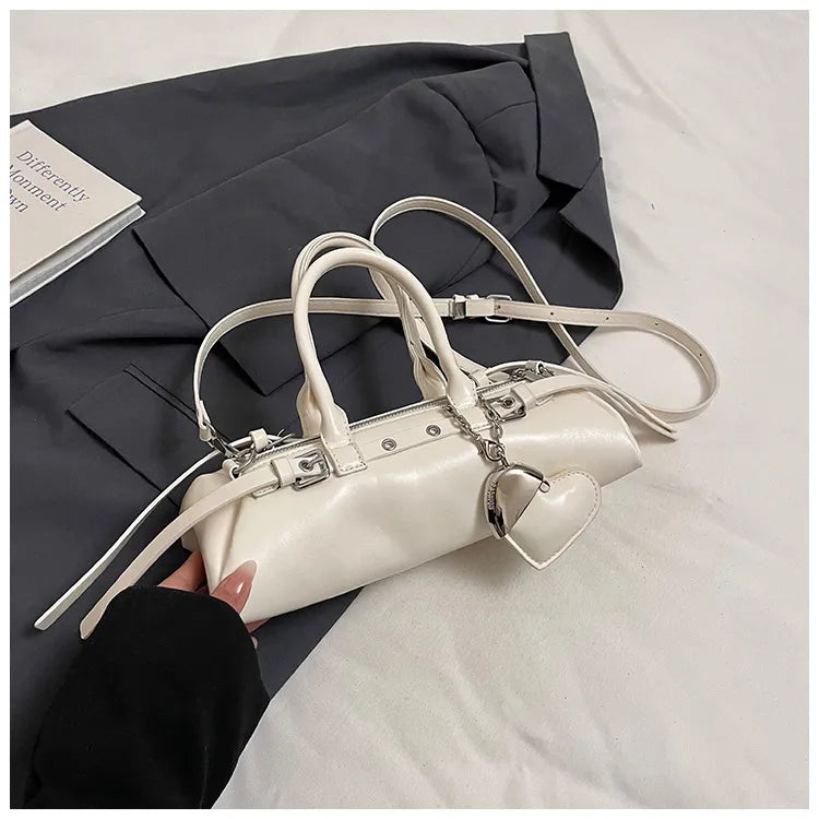 Niche Bowling Bag Design Commuter Fashionable Shoulder Bag