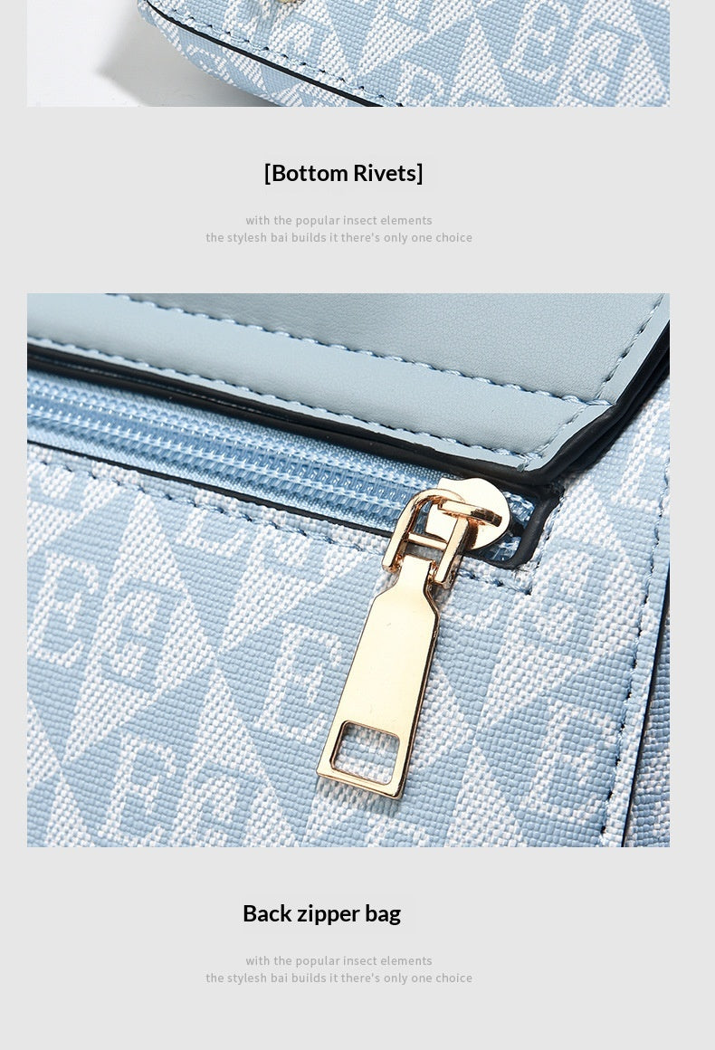 Womens Stylish Versatile Tote Shoulder And Crossbody Bag
