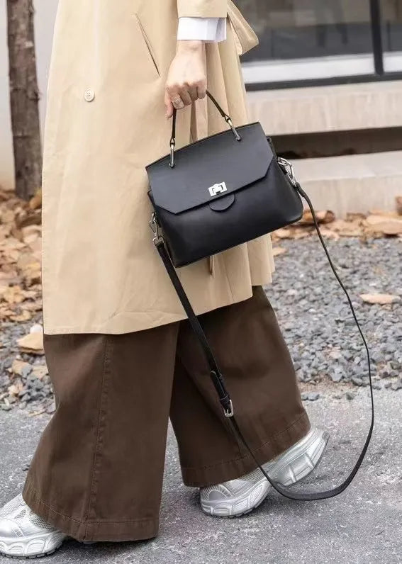 Genuine Leather High-grade Sentong Handheld Versatile Light Luxury Messenger Bag