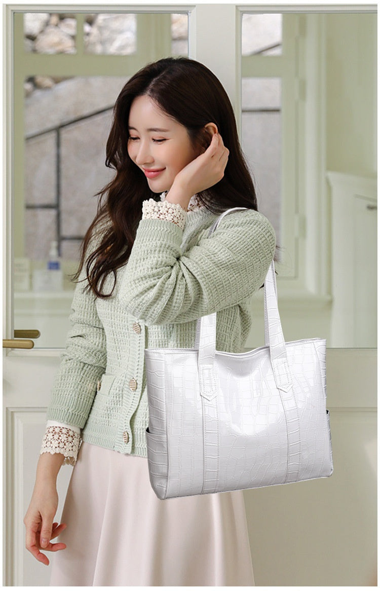 Korean Style Stylish Simple And Versatile European And American Commuters' Tote Bag