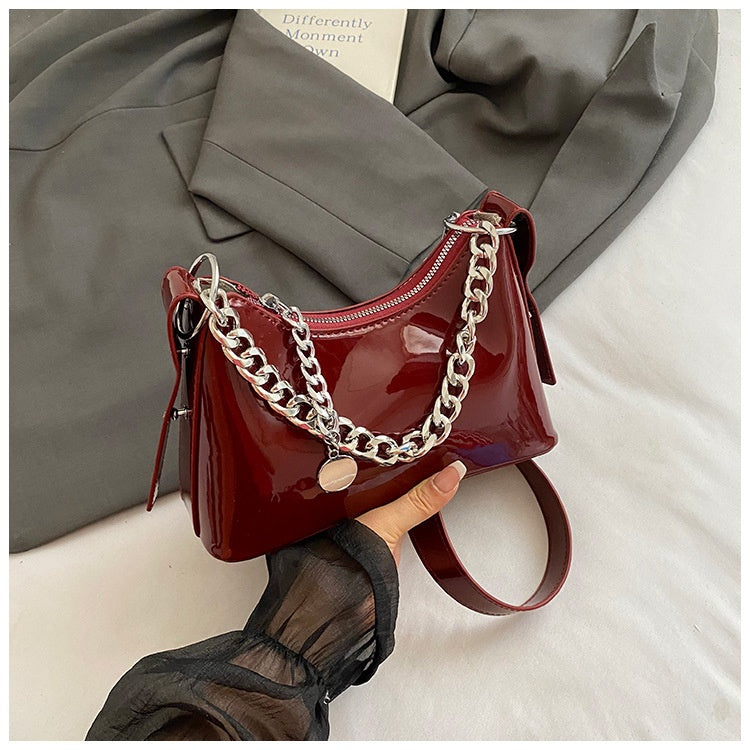High-end Western Style Underarm All-match Special-interest Design One-shoulder Crossbody Bag