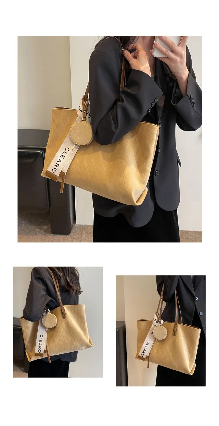 Casual Large Capacity Totes Women's Large Shoulder Bag