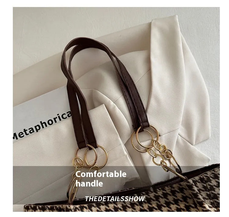 Fall Idle Style Chain Tote Shoulder Large Capacity