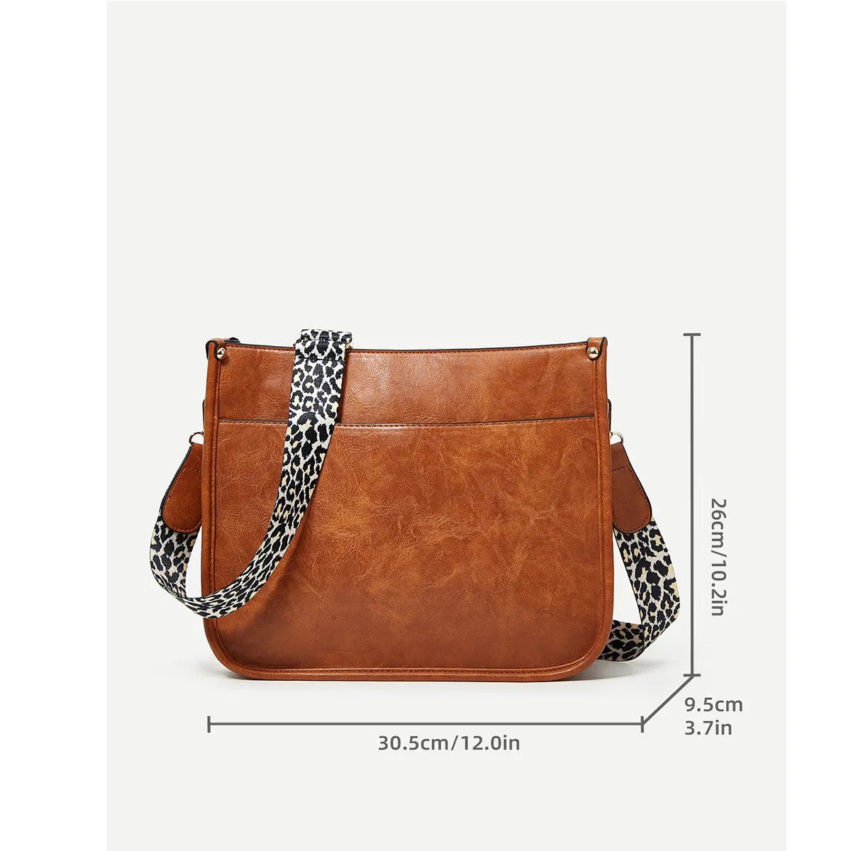 Crossbody Leopard Print Shoulder Large Capacity Totes