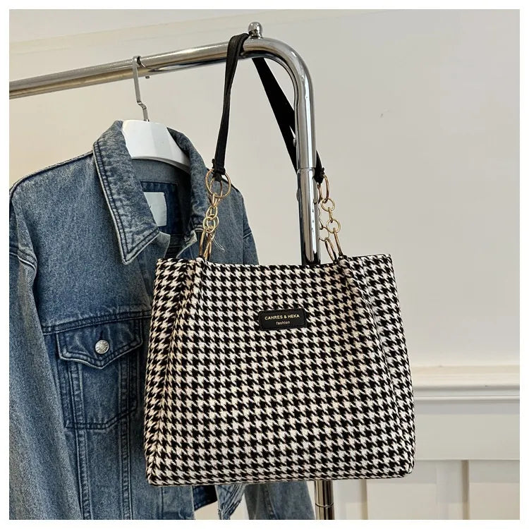 Fall Idle Style Chain Tote Shoulder Large Capacity