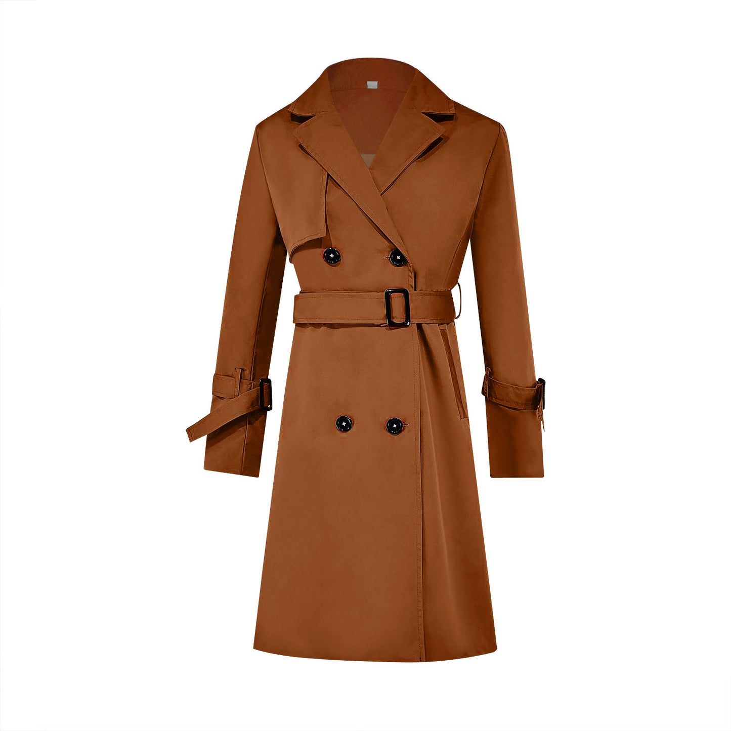 Women's Double-row Slim Fit Coat Overcoat