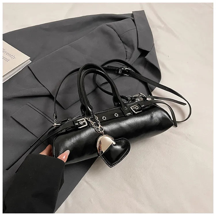 Niche Bowling Bag Design Commuter Fashionable Shoulder Bag