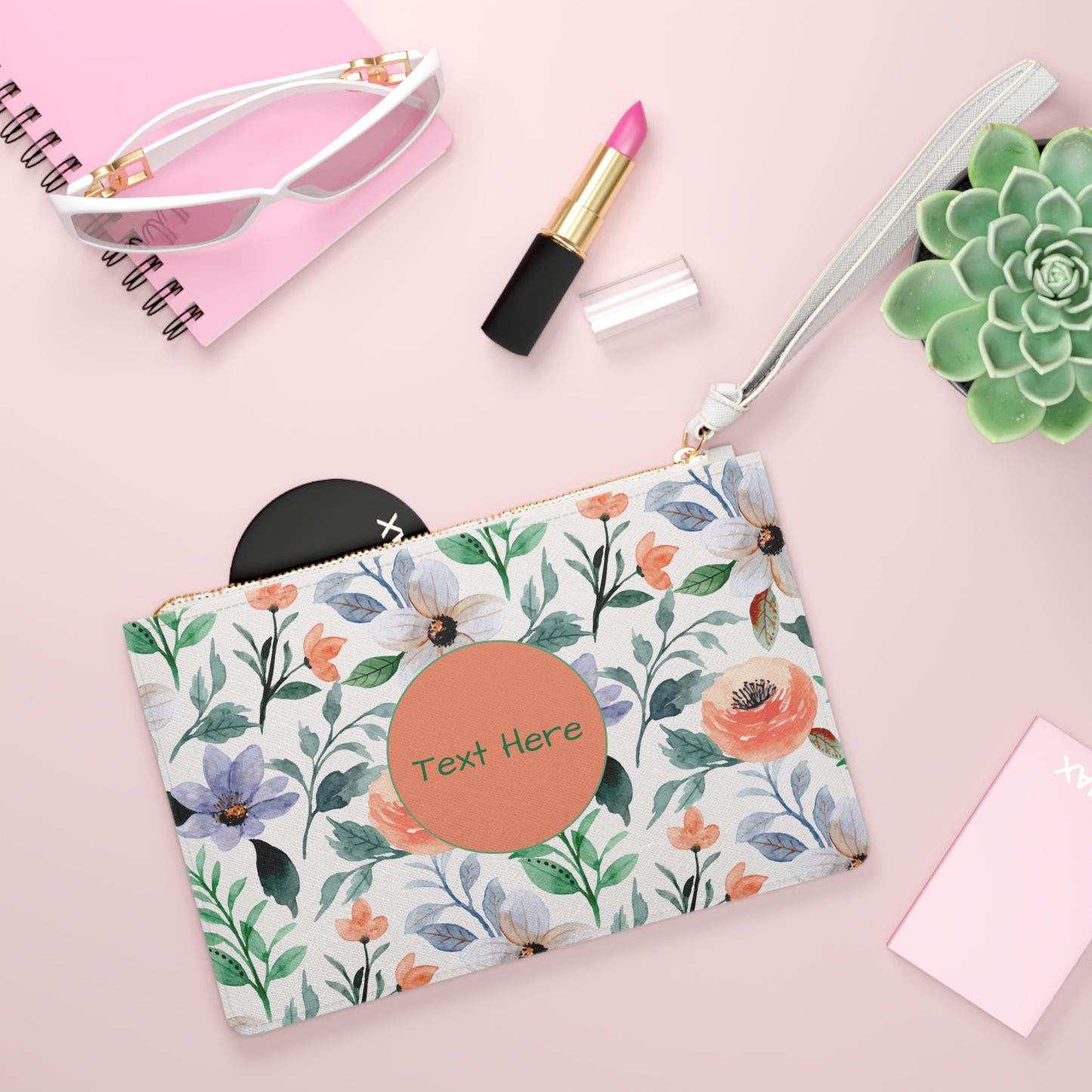 Clutch Bag - Personalize With Floral Designs