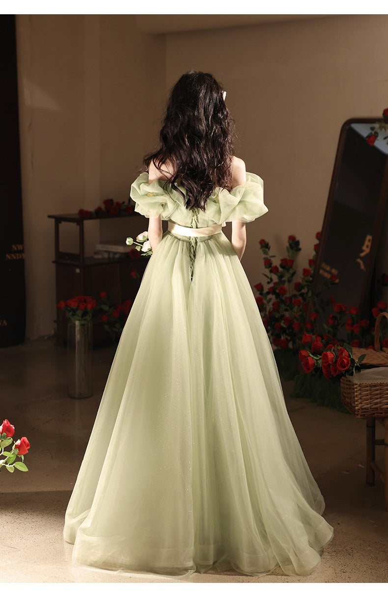 Off-shoulder Evening High-end Affordable Luxury Niche Dress