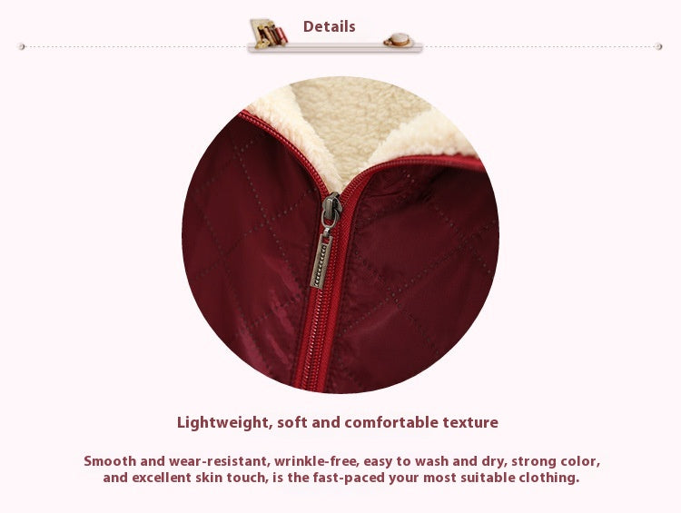 Winter Korean Style Thin Hood Long Sleeve Cotton Clothes Coat For Women