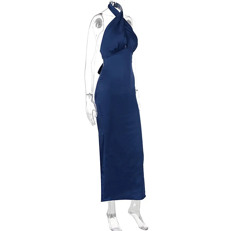 Summer Fashion Elegant Backless Sleeveless Dress