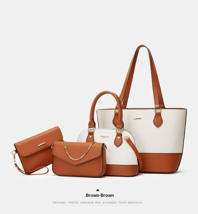 Womens Bag Set Fashionable Trendy Tote