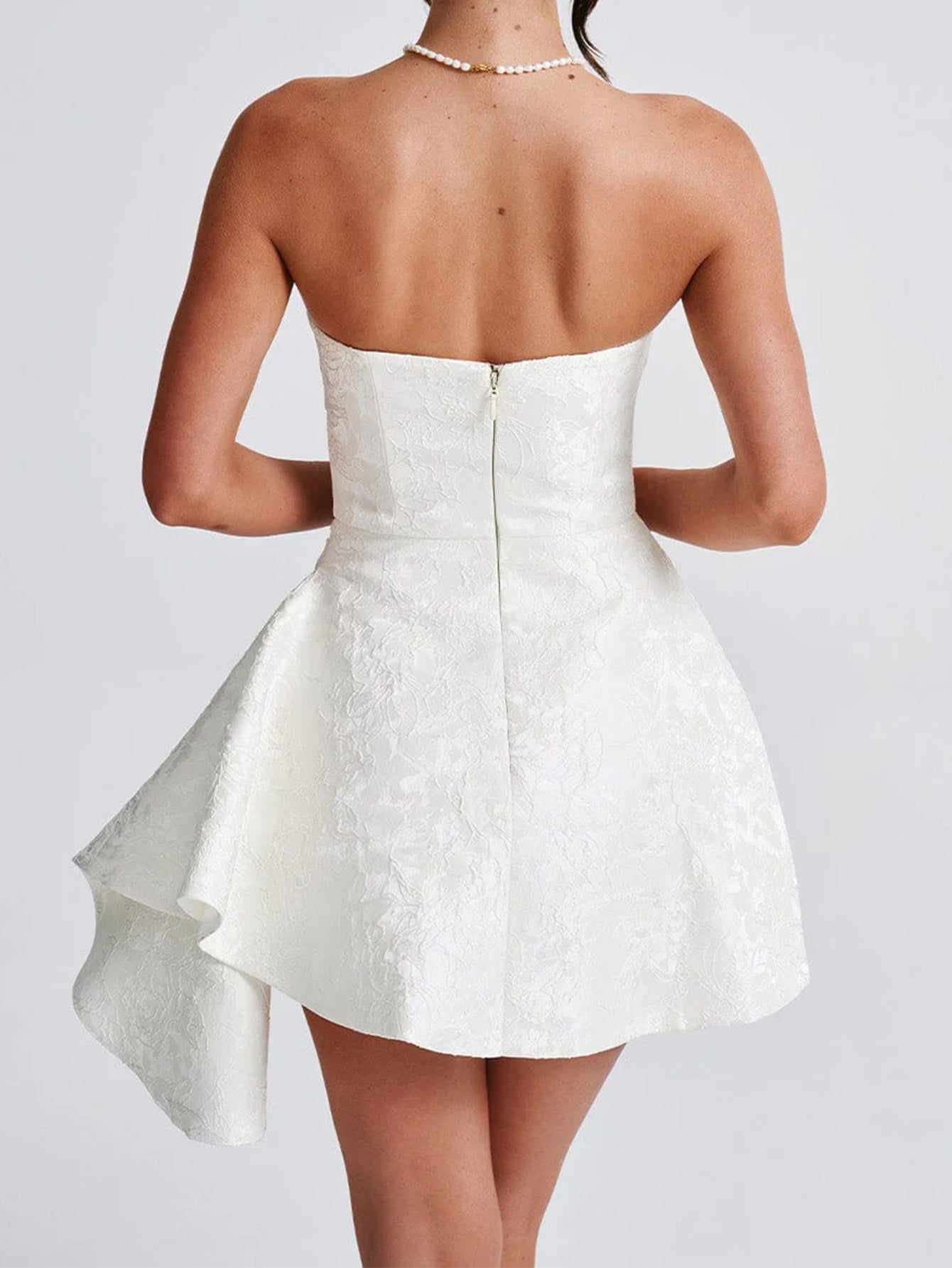 Socialite Style Tube Top Dress Women's Clothing