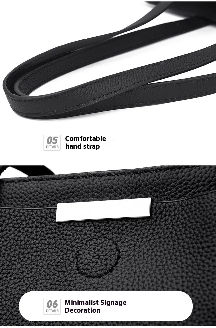 Tote Bag Women's Large Capacity Leather Shoulder Bag