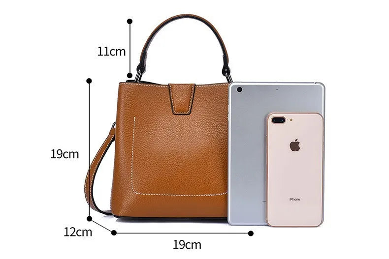 Fashionable Stylish Bucket Bag Shoulder Crossbody Bag Women's Bag Broadband