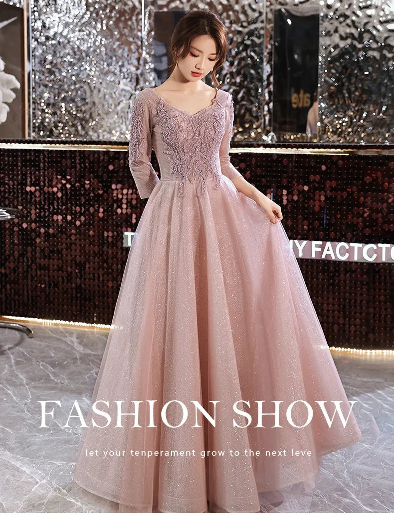 Summer Banquet Temperament Elegant Evening Dress