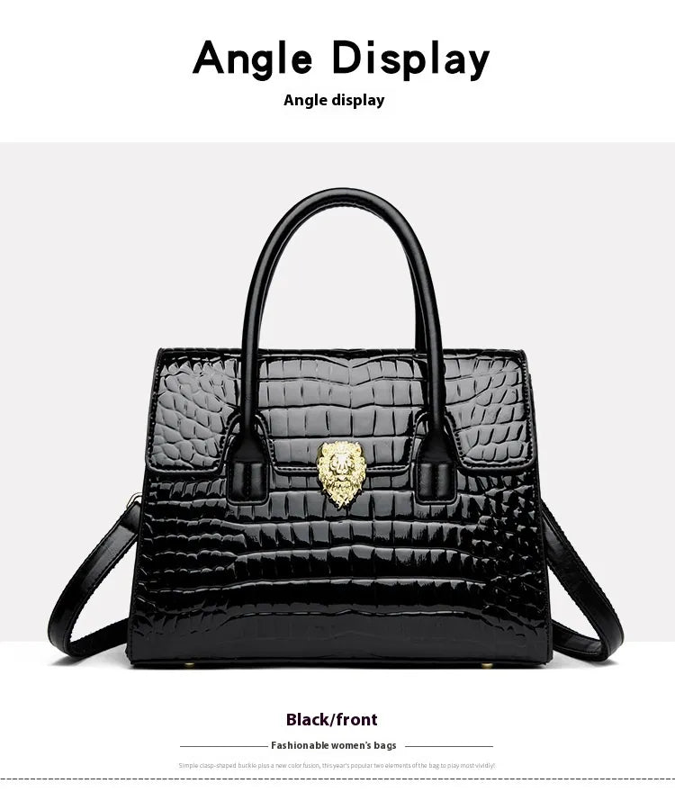 Large Capacity Lady Temperament Shoulder Messenger Bag