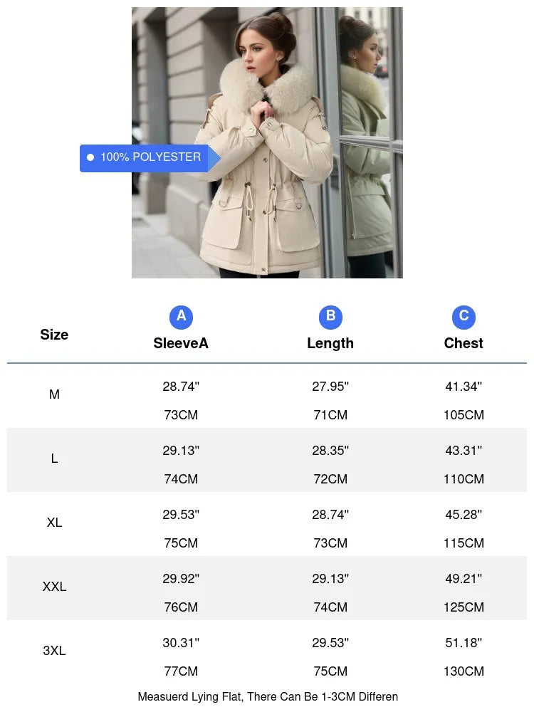 Women's Clothing Velvet Padded Thickened Coat