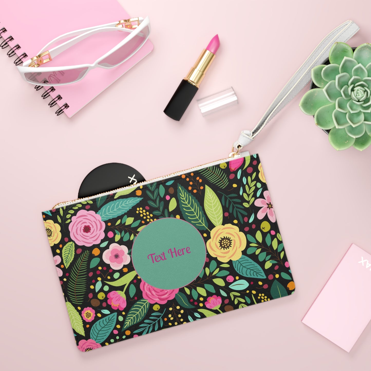 Clutch Bag - Personalize With Floral Designs