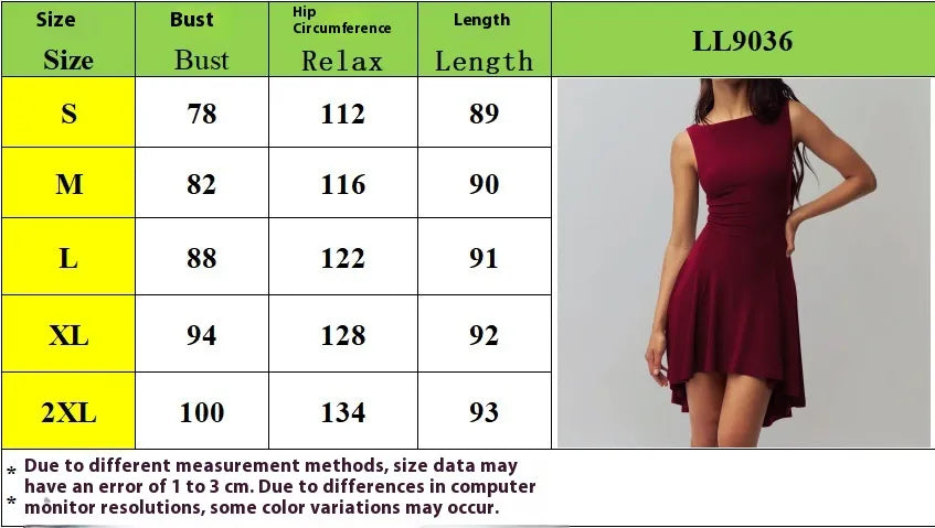 Sleeveless Sexy Hot Girl Off-neck Dress Waist Slimming Back
