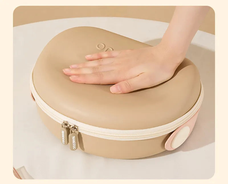 Dopamine-color Shell-shape Multi-purpose Cosmetic Handbags For Women