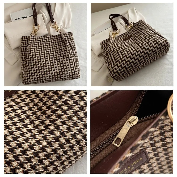 Fall Idle Style Chain Tote Shoulder Large Capacity