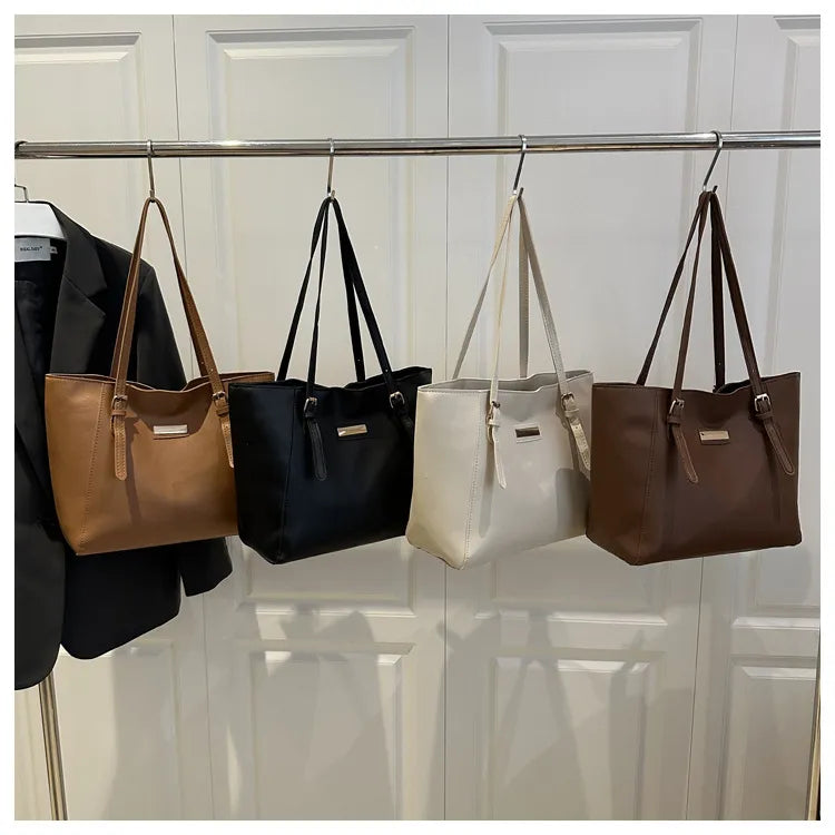 Simple Large Capacity Women's Retro Fashion Shoulder Bag