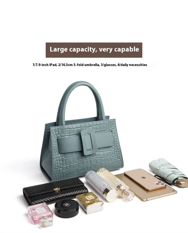 Women's Leather Portable Crossbody All-matching Shoulder Bag