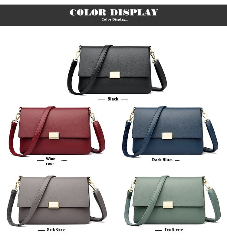 One Shoulder Retro Fashion Soft Fashionable Bag