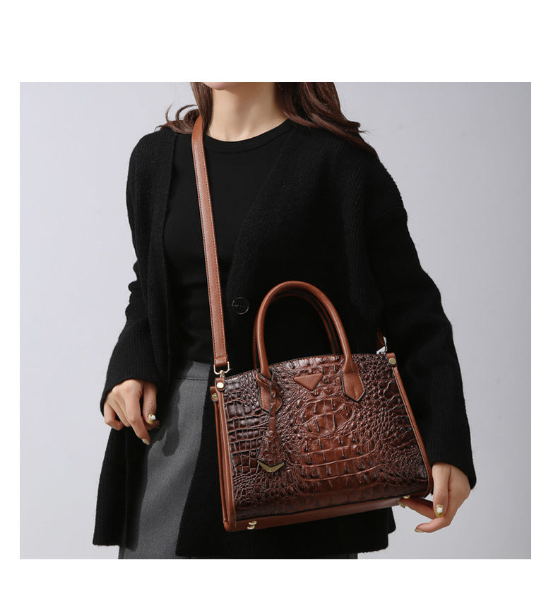 Vintage Crossbody Statement Handbag Set For Women
