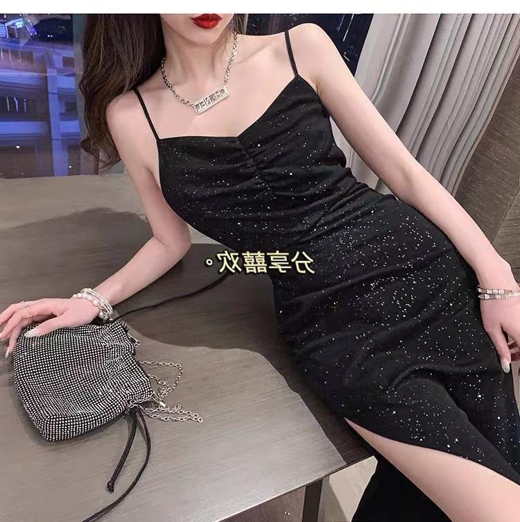 Slim Fit Slimming French Strap Dress Women
