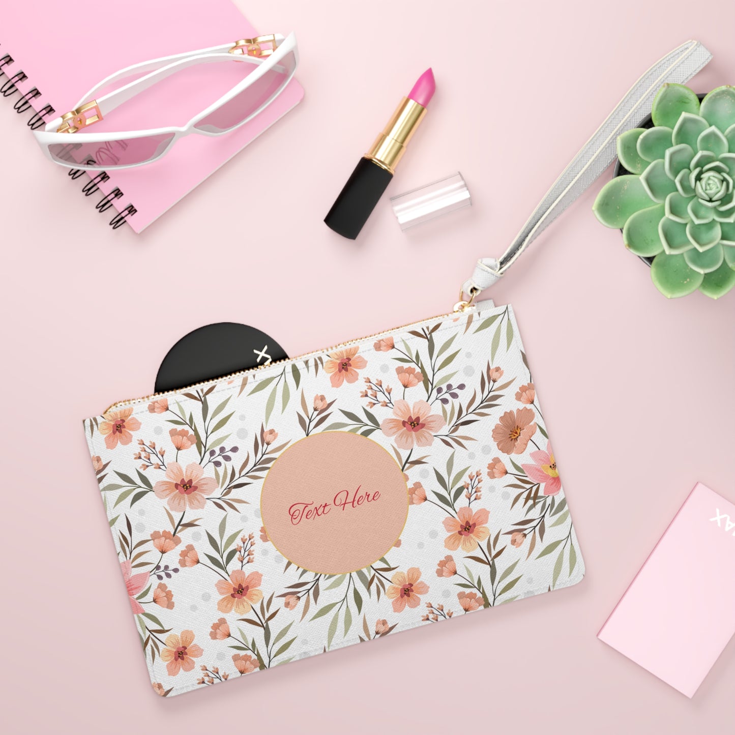 Clutch Bag - Personalize With Floral Designs