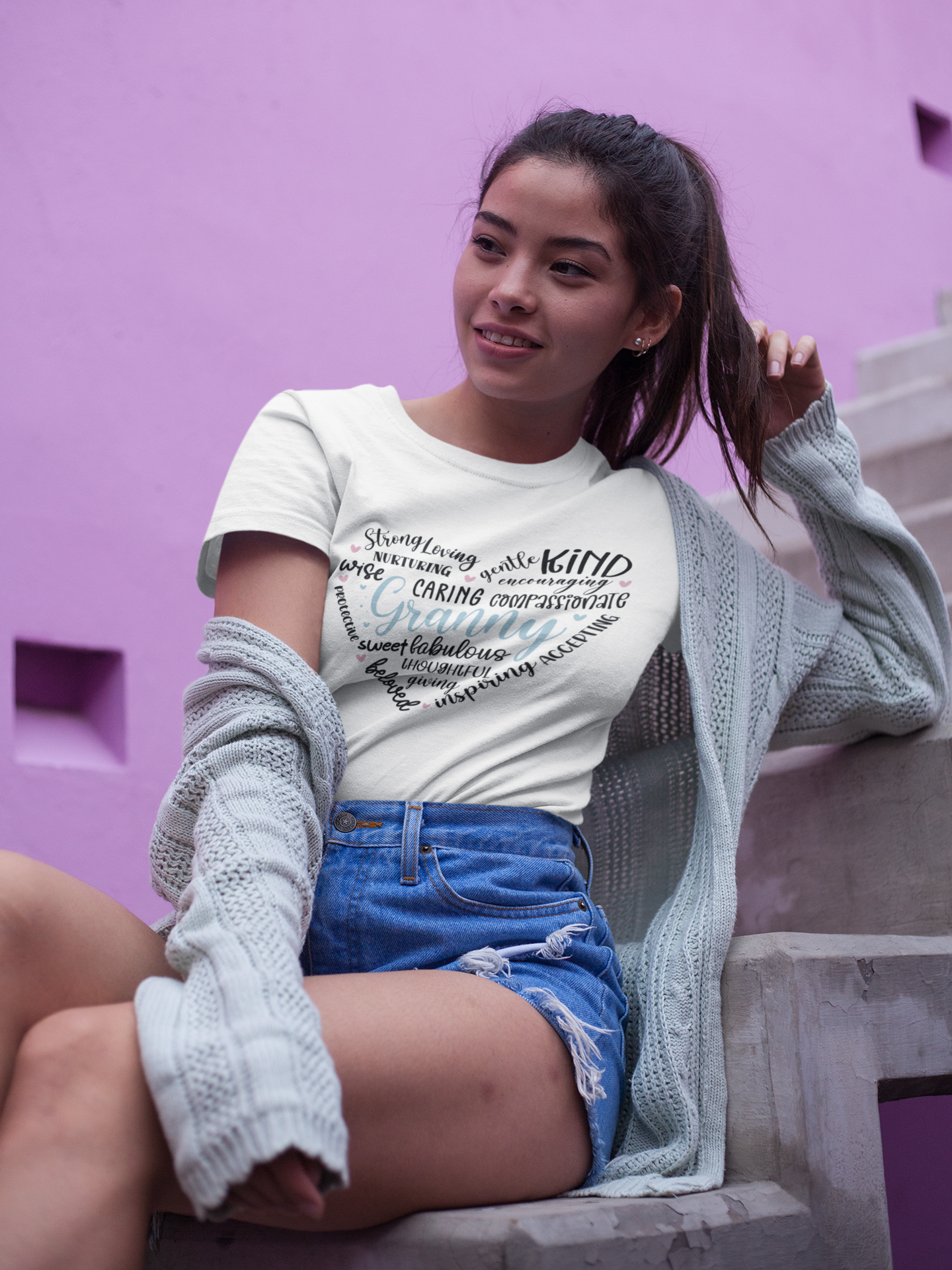 Women's Softstyle Tee - Custom Messages For Your Loved Ones