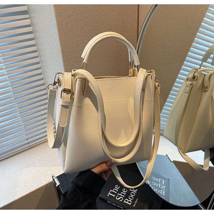 Bucket Bag Simple All-match Portable Shoulder Crossbody Bags