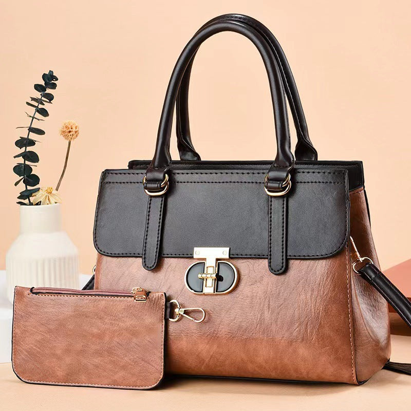 Two-piece Set Premium-feel Shoulder Smaller Coordinating Bag