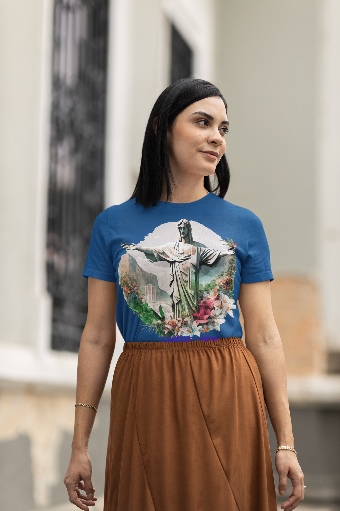 Women's Softstyle Tee-Wonders Of The World