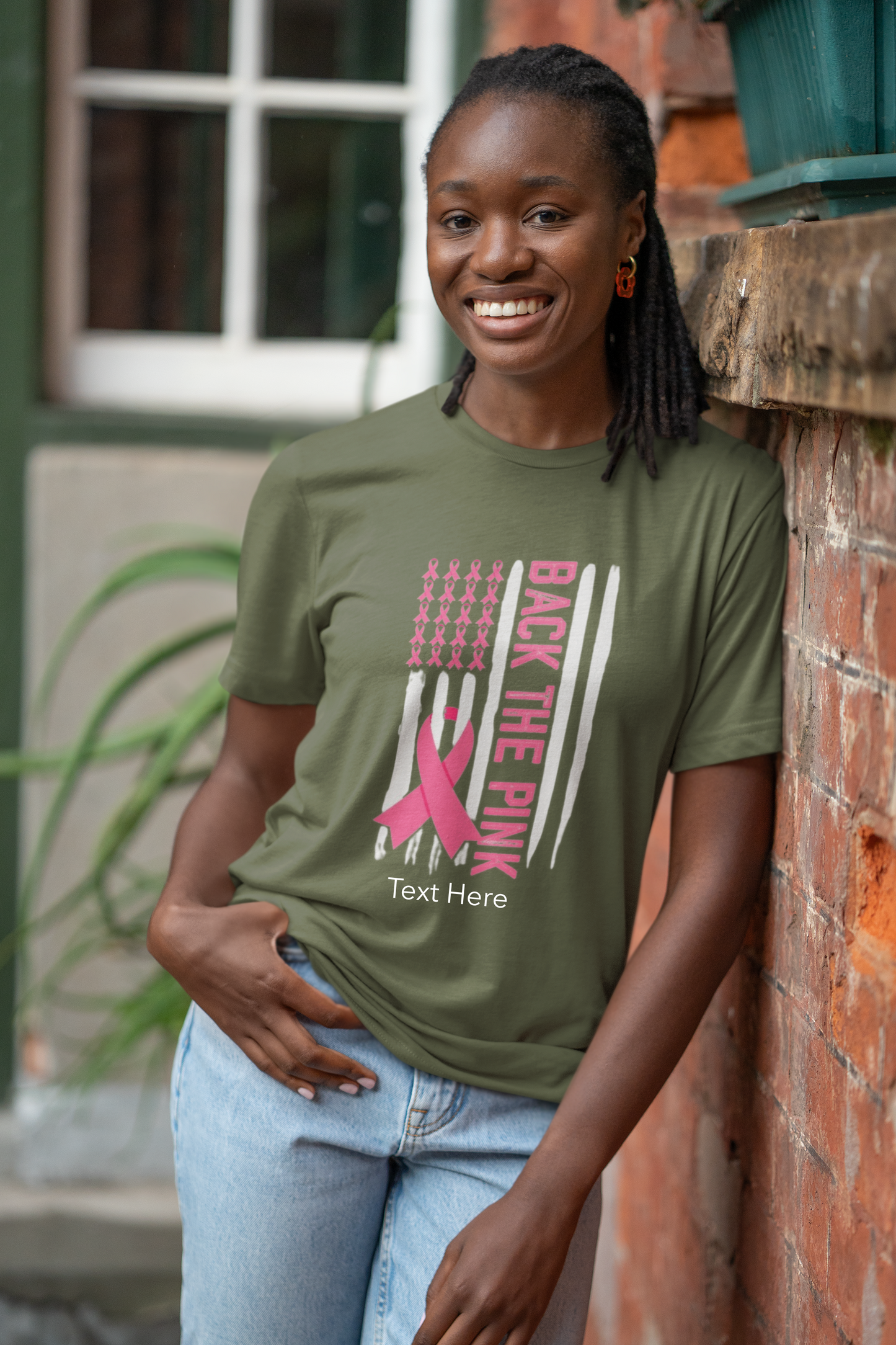 Unisex Softstyle T-Shirt - Personalize With Breast Cancer Awareness Quotes