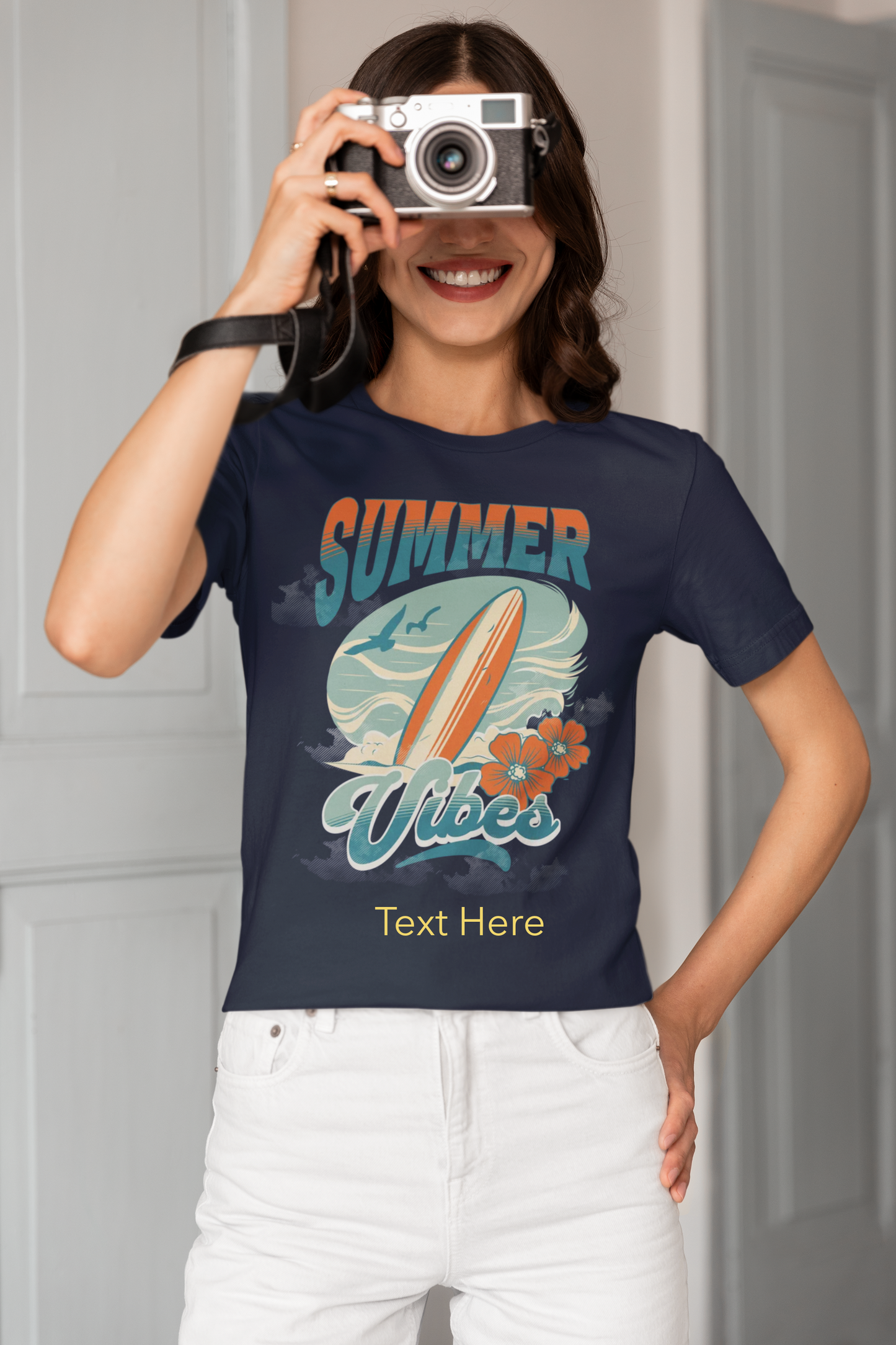 Unisex Softstyle T-Shirt - Personalize With Beach Themes