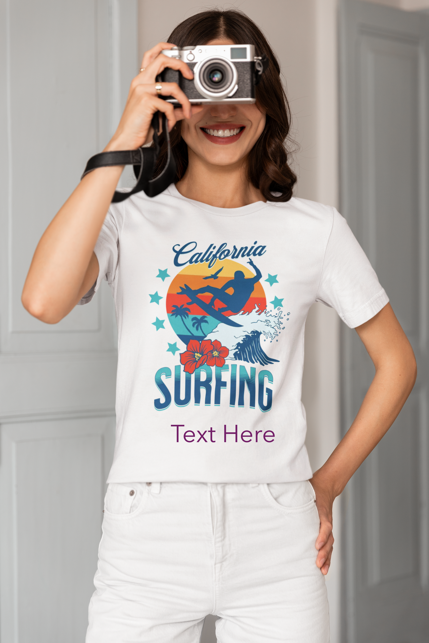 Unisex Softstyle T-Shirt - Personalize With Beach Themes