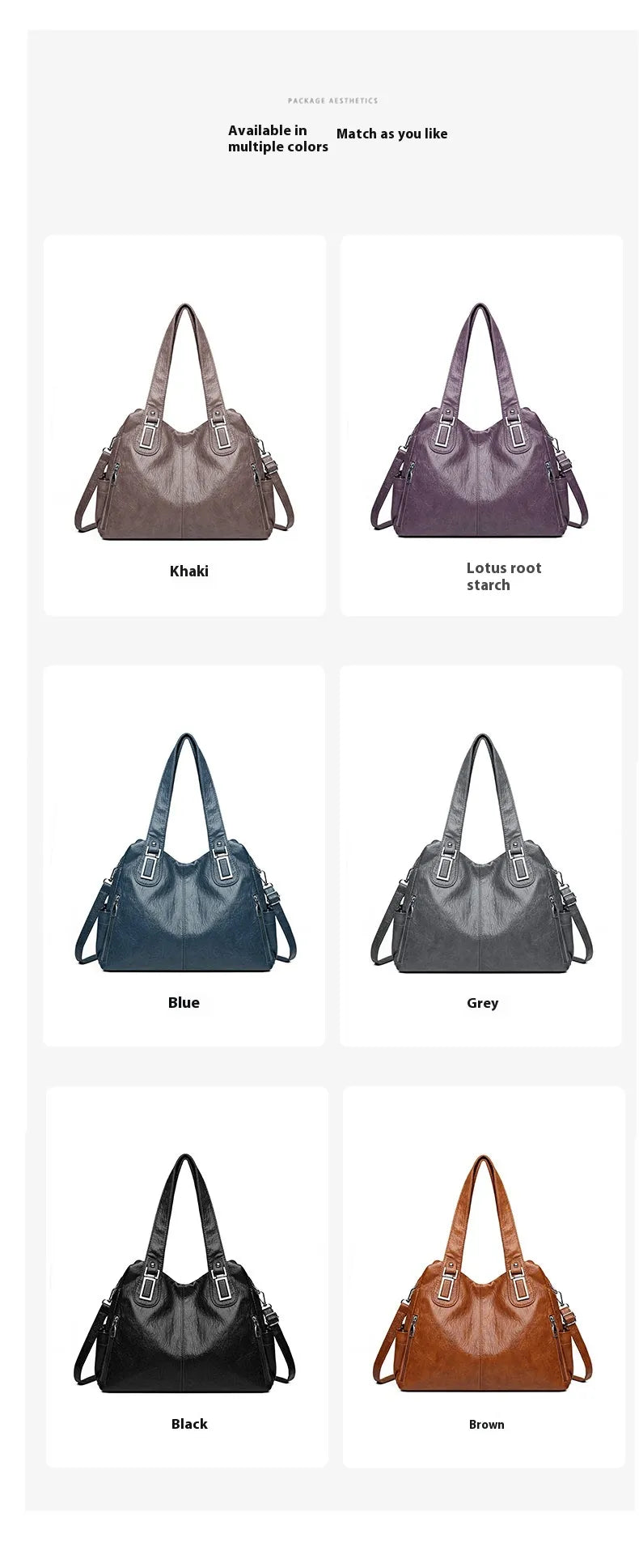 New Women's Bag European And American Big Bag Portable Tote Bag