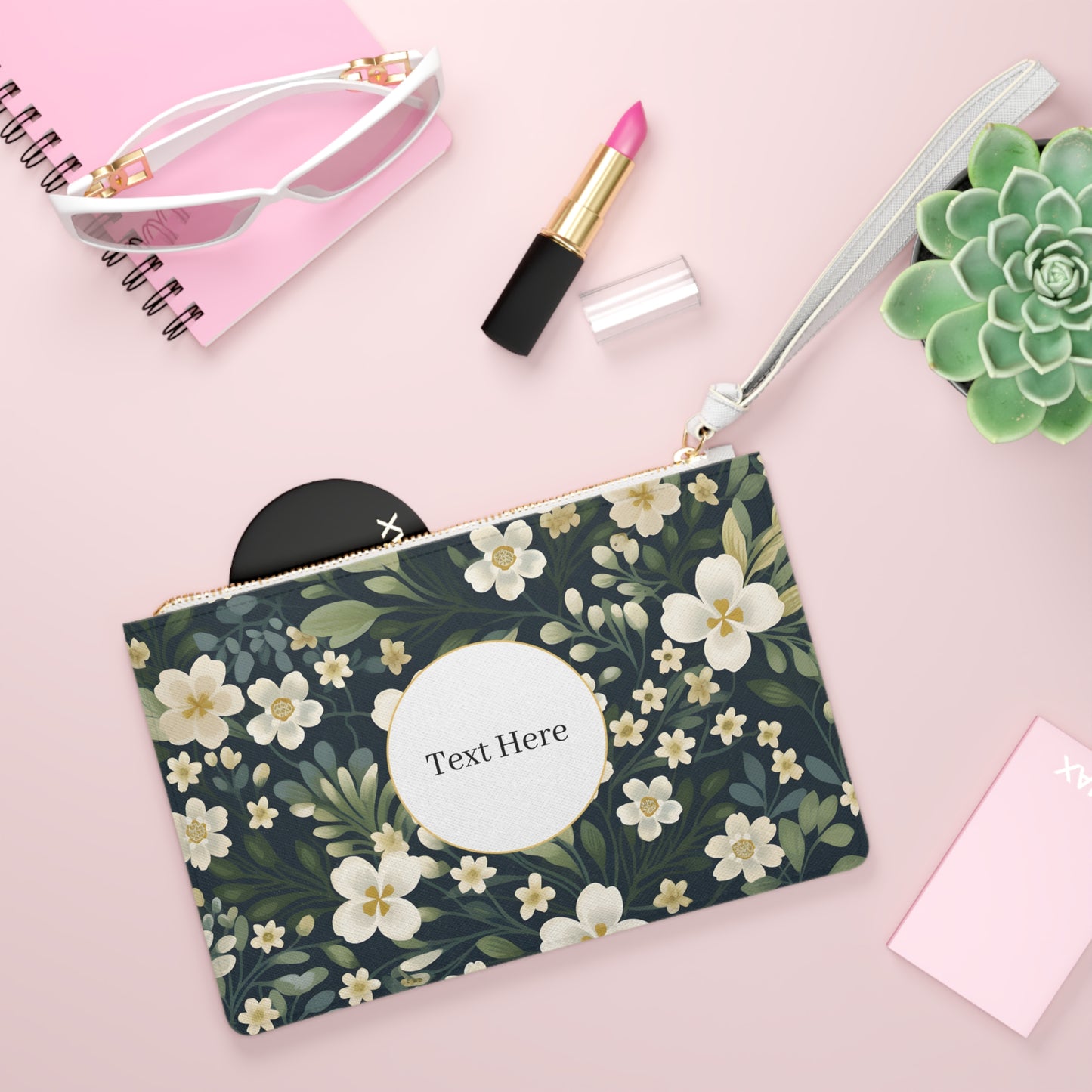 Clutch Bag - Personalize With Floral Designs