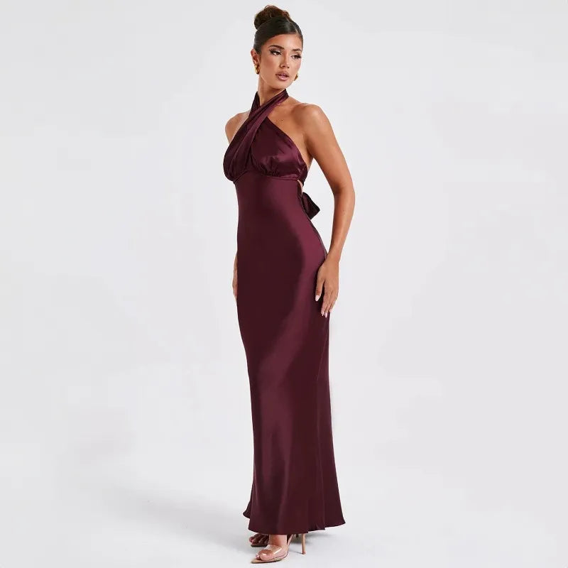 Summer Fashion Elegant Backless Sleeveless Dress